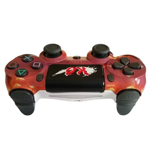 دسته بی سیم پلی استیشن 4 playx مدل Street Fighter 001 به همراه کیف