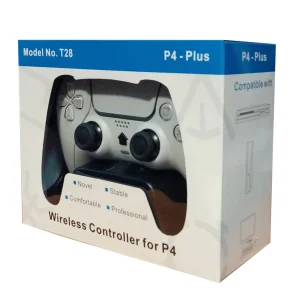 دسته بازی پلی استیشن 4 طرح ساده مدل Wireless controller T28