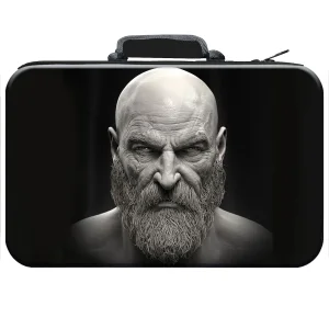 کیف حمل کنسول پلی استیشن 5 اسلیم مدل Kratos GOW