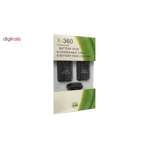 باتری مخصوص ایکس باکس 360 مدل RF-1310S بسته 2 عددی