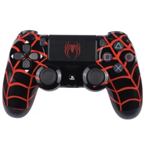 دسته بازی پلی استیشن ۴ مدل DUALSHOK CUSTOM طرح Spider man-B