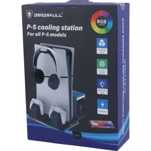 پایه فن و شارژر دسته پلی استیشن 5 دداسکول مدل DS-MZ8043 RGB