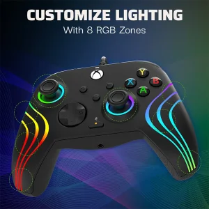 دسته بازی ایکس باکس PDP مدل Afterglow Wave RGB