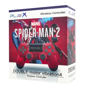 دسته بی سیم پلی استیشن 4 پلی ایکس طرح اسپایدر من مدل PLAYX SPIDER-MAN
