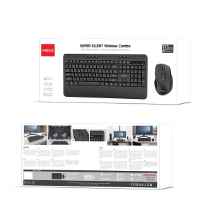 کیبورد و ماوس بی‌سیم هیسکا مدل H-MK25