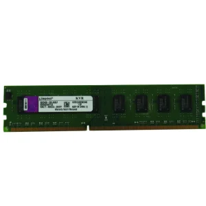 رم دسکتاپ کینگستون مدل KVR1333D3N9/4G ظرفیت 4 گیگابایت DDR3 فرکانس 1333 مگاهرتز تایمینگ CL9 ولتاژ کاری 1.5 ولت نوع ماژول DIMM 240 پین