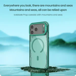 کاور نیلکین مدل Iceblade Prop Frame Transparent Lens Magnetic مناسب برای گوشی موبایل اپل iPhone 17 Pro