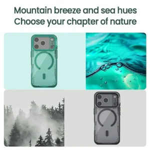 کاور نیلکین مدل Iceblade Prop Frame Transparent Lens Magnetic مناسب برای گوشی موبایل اپل iPhone 17 Pro