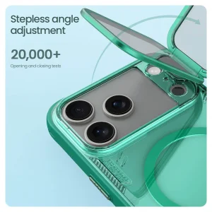 کاور نیلکین مدل Iceblade Prop Frame Transparent Lens Magnetic مناسب برای گوشی موبایل اپل iPhone 17 Pro