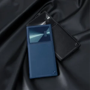 کاور نیلکین مدل CamShield Leather S Case مناسب برای گوشی موبایل سامسونگ Galaxy S23 Ultra