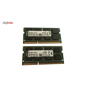 رم لپ تاپ کینگستون مدل DDR3 PC3 12800S ظرفیت 8 گیگابایت