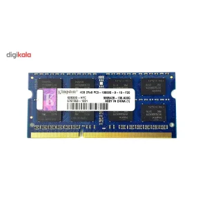 رم لپ تاپ کینگستون مدل  1333 DDR3 PC3 10600S MHz ظرفیت 4 گیگابایت