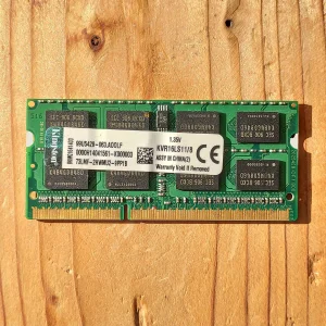رم لپ‌تاپ DDR3 دو کاناله 1600 مگاهرتز CL کینگستون مدل PC3L ظرفیت 8 گیگابایت