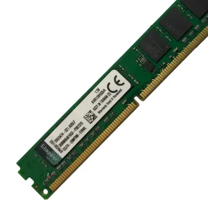 رم کامپیوتر کینگستون DDR3 4 گیگابایت مدل 10600 فرکانس 1333 مگاهرتز تایمینگ CL9 تک کاناله DIMM 240 پین