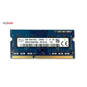 رم لپ تاپ اسکای هاینیکس مدل DDR3L 1600MHz ظرفیت 4 گیگابایت