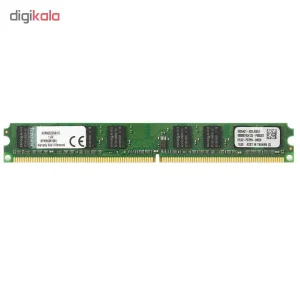 رم دسکتاپ DDR2 تک کاناله 800 مگاهرتز CL6 کینگستون مدل KVR800D2N6 ظرفیت 1 گیگابایت