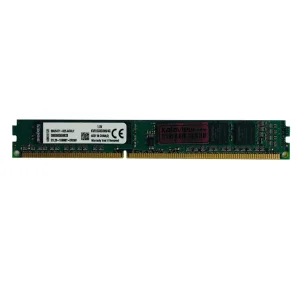 رم دسکتاپ کینگستون DDR3 تک کاناله 4 گیگابایت مدل PC3-10600 فرکانس 1333 مگاهرتز تایمینگ CL9 ولتاژ کاری 1.5 ولت نوع ماژول U-DIMM