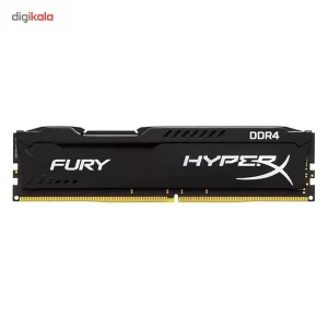 رم کامپیوتر کینگستون مدل HyperX Fury DDR4 2400MHz CL15 ظرفیت 8 گیگابایت