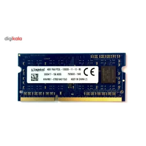 رم لپ تاپ کینگستون مدل 1600 DDR3L PC3L 12800S MHz ظرفیت 4 گیگابایت