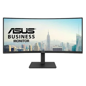 مانیتور ایسوس مدل VA34VCPN سایز 34 اینچ به همراه پایه نگهدارنده مانیتور ارگو مدل WLA001