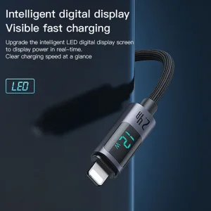 کابل تبدیل USB به لایتنینگ یسیدو مدل CA122 طول 1.2 متر