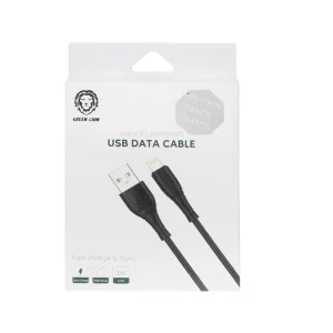 کابل تبدیل USB به لایتنینگ گرین مدل GNCIPHBK  طول 1 متر