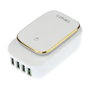 شارژر دیواری 22 وات الدینیو مدل A4405 به همراه کابل تبدیل USB-C