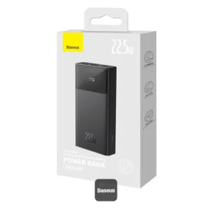 پاوربانک 22.5 وات بیسوس مدل Star-Lord PPXJ080002 ظرفیت 20000 میلی‌آمپرساعت به همراه کابل USB-A به USB-C