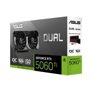 کارت گرافیک مبتنی بر NVIDIA ایسوس مدل Dual GeForce RTX 5060 Ti 16GB GDDR7 OC Edition