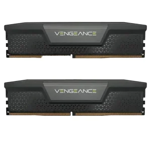 رم کامپیوتر DDR5 دو کاناله 5600 مگاهرتز CL40 کورسیر مدل VENGEANCE ظرفیت 64 گیگابایت