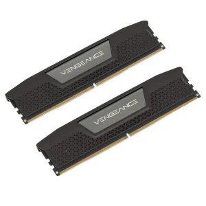 رم کامپیوتر DDR5 دو کاناله 5600 مگاهرتز CL40 کورسیر مدل VENGEANCE ظرفیت 64 گیگابایت