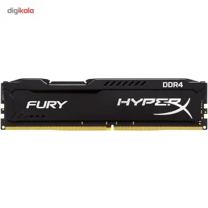 رم کامپیوتر کینگستون مدل HyperX Fury DDR4 2666MHz CL15 ظرفیت 16 گیگابایت