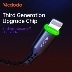 کابل تبدیل USB به لایتنینگ مک دودو مدل Auto Power Off طول 1.2 متر