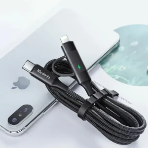 کابل تبدیل USB-C به لایتنینگ/USB-C مک دودو مدل 2IN1 PD Fast Charge طول 1.2 متر