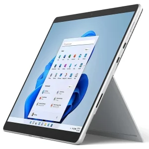تبلت 13 اینچی مایکروسافت مدل Surface Pro 8 با پردازنده Core i7 1185G7 ظرفیت 512 گیگابایت و رم 16 گیگابایت به همراه کیبورد Surface Pro Copilot و قلم Slim Pen 2