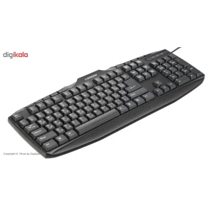 کیبورد و ماوس گرین مدل GKM-305، سوئیچ ممبران، Full-size