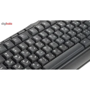 کیبورد و ماوس گرین مدل GKM-305، سوئیچ ممبران، Full-size