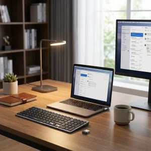 کیبورد بی سیم یوگرین مدل K552-75163