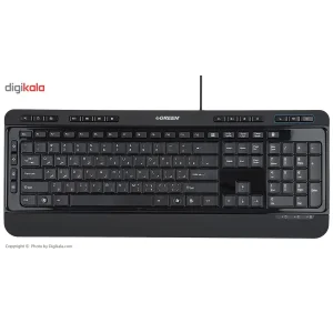 کیبورد گرین مدل GK-502 با حروف فارسی