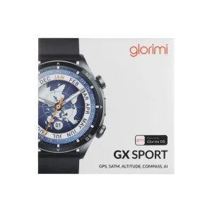 ساعت هوشمند 44 میلی متری گلوریمی مدل MAN SEAMLESS GX SPORT SMART با بند سیلیکونی
