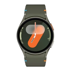 ساعت هوشمند سامسونگ مدل Galaxy Watch 7 40mm دارای قابلیت های کنترل موسیقی (Music Player)، قابلیت مکالمه از طریق بلوتوث، قابلیت تغییر طرح ساعت یا تم، صفحه همیشه روشن (Always-on Display)، پشتیبانی از دستیار صوتی بند پلاستیک