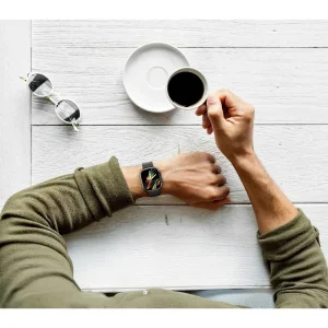ساعت هوشمند 1.85 اینچی گرین لاین مدل COMMUNICATE با بند سیلیکونی