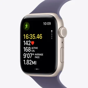 ساعت هوشمند 40 میلی متری اپل مدل SE 3 Aluminum Case با بند سیلیکونی