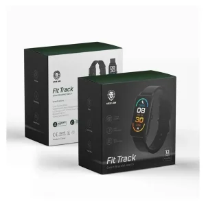 ساعت هوشمند گرین لاین مدل MIS OPTIMIZER TRACK FIT SAFE  دارای قابلیت های صفحه نمایش رنگی، صفحه نمایش لمسی بند سیلیکون
