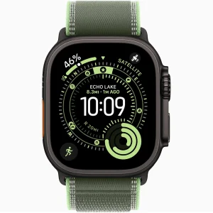 ساعت هوشمند 49 میلی متری اپل مدل Ultra 3 Black Titanium Case با بند Trail