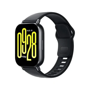 ساعت هوشمند شیائومی مدل Redmi Watch 5 Active ریجن هند، دارای قابلیت های قابلیت مکالمه از طریق بلوتوث، قابلیت تغییر طرح ساعت یا تم بند پلاستیک