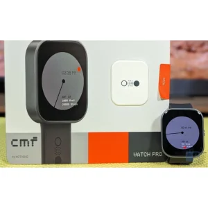 ساعت هوشمند ناتینگ مدل  Nothing CMF Watch Pro دارای قابلیت های صفحه نمایش رنگی، صفحه نمایش لمسی، کنترل سطح اکسیژن خون بند سیلیکون