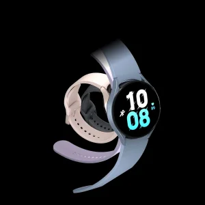ساعت هوشمند 40 میلی‎متری سامسونگ مدل Galaxy Watch 5 با بند سیلیکونی