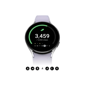 ساعت هوشمند 40 میلی‎متری سامسونگ مدل Galaxy Watch 5 با بند سیلیکونی