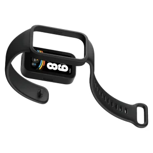 ساعت هوشمند 46 میلی‌متری شیائومی مدل Smart Band 9 Active، کنترل موسیقی، کنترل سطح اکسیژن خون، شمارش ضربان قلب، پایش وضعیت خواب، با بند پلاستیکی